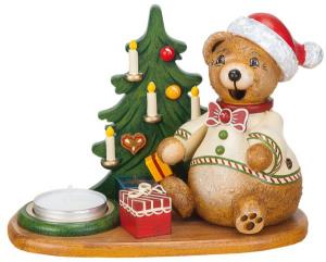 Original Hubrig Räucherwichtel Teddys Weihnachtsgeschenke mit Teelicht