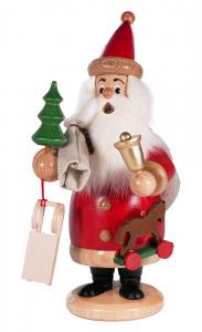 DWU Räuchermann Weihnachtsmann mit Geschenke